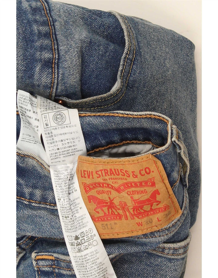 Levi's Jean Slim 511 Homme Bleu W30 L32 Coton