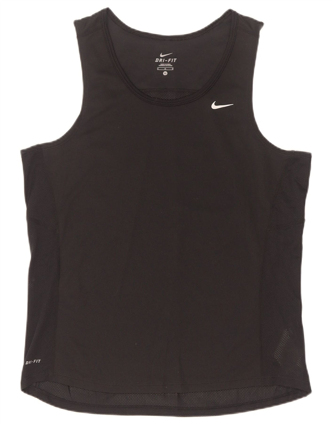 Nike Hommes Dri Fit Débardeur Noir Moyen Polyester