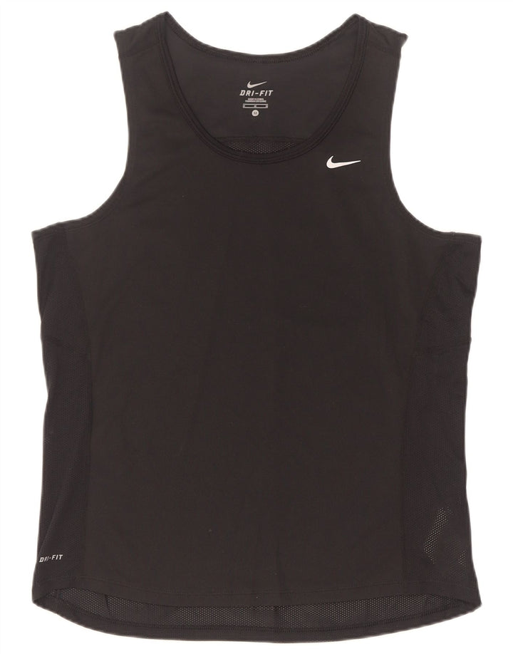 Nike Hommes Dri Fit Débardeur Noir Moyen Polyester