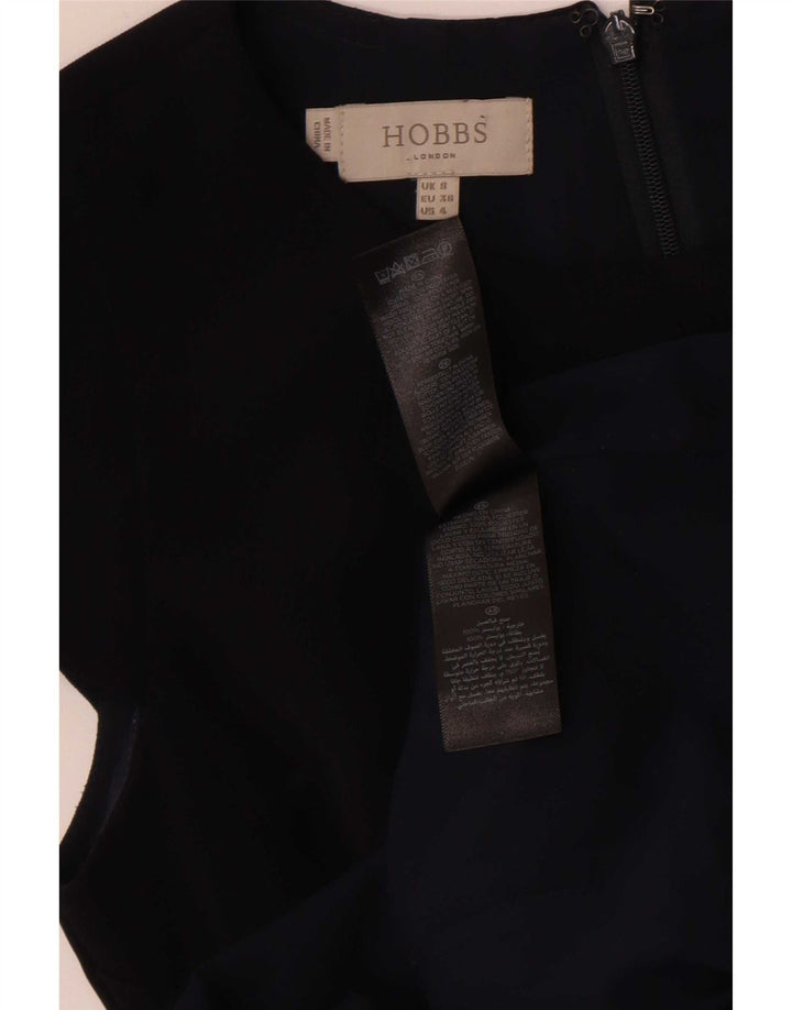 Hobbs Robe fourreau pour femme UK 8 Small Noir Polyester