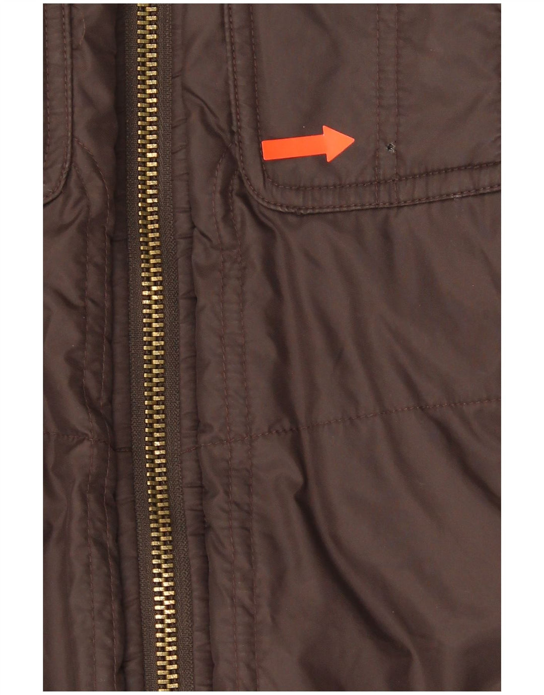 Lee Veste Bomber Homme UK 38 Marron Moyen Polyamide