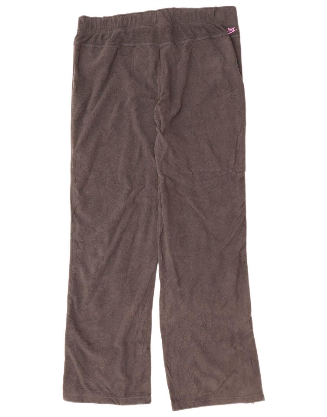 NIKE Pantalon de survêtement en polaire pour femme US 16/18 XL Gris Polyester
