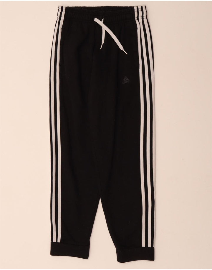 ADIDAS Pantalon de Survêtement Garçon Joggers 11-12 ans Noir Coton