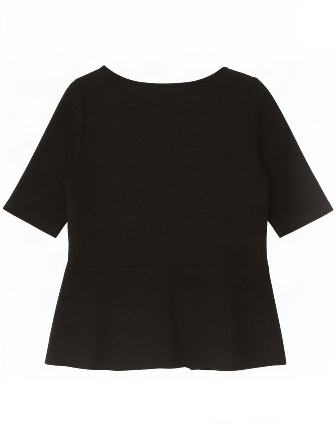 Marks & Spencer Chemisier Top UK 10 Small Noir Polyester Femme
