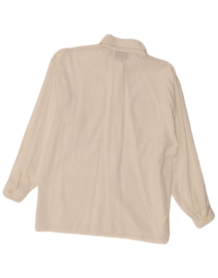 Pancaldi & B Chemise Femme UK 14 Grand Blanc Floral
