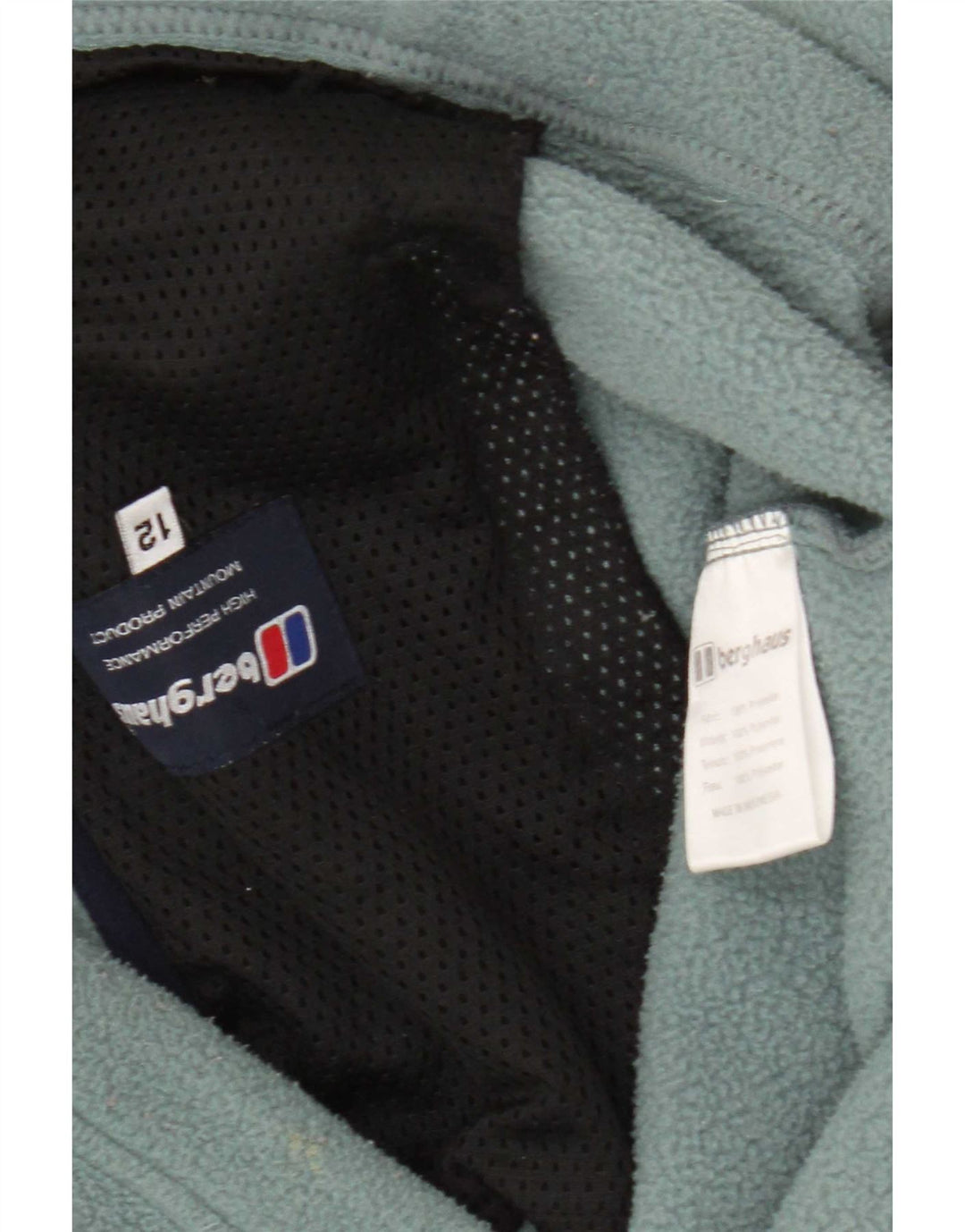 Berghaus Gilet Polaire Femme UK 12 Bleu Moyen Polyester