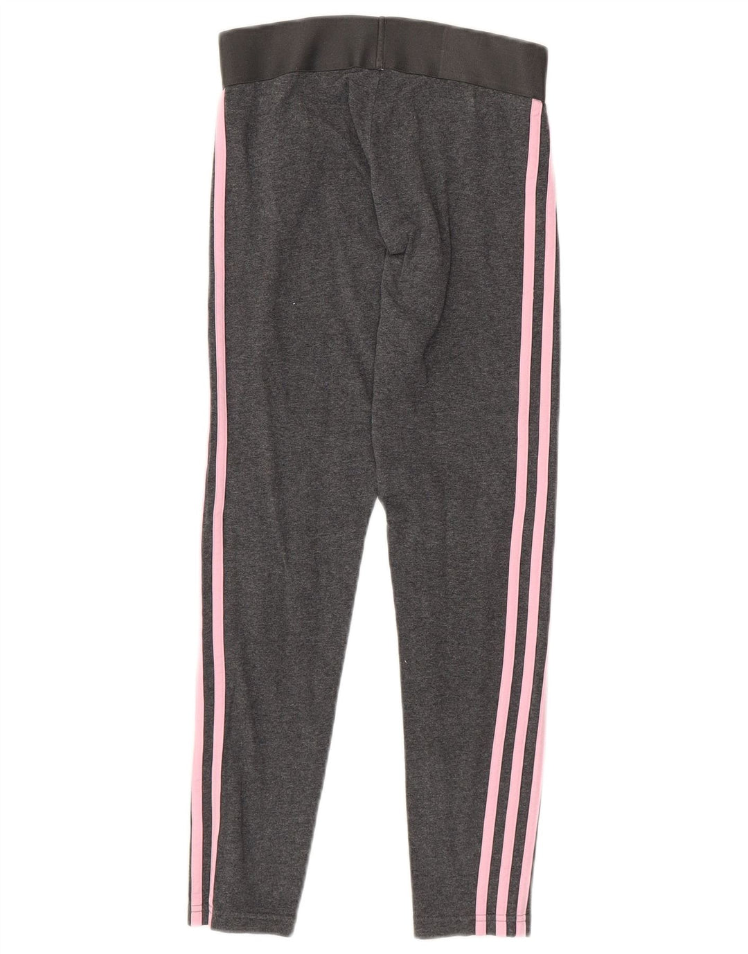 ADIDAS Leggings Femme UK 4/6 XS Gris Coton