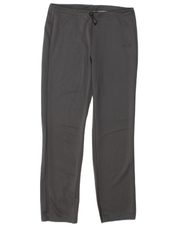 Asics Pantalon de survêtement pour femme UK 10 Small Gris Polyamide