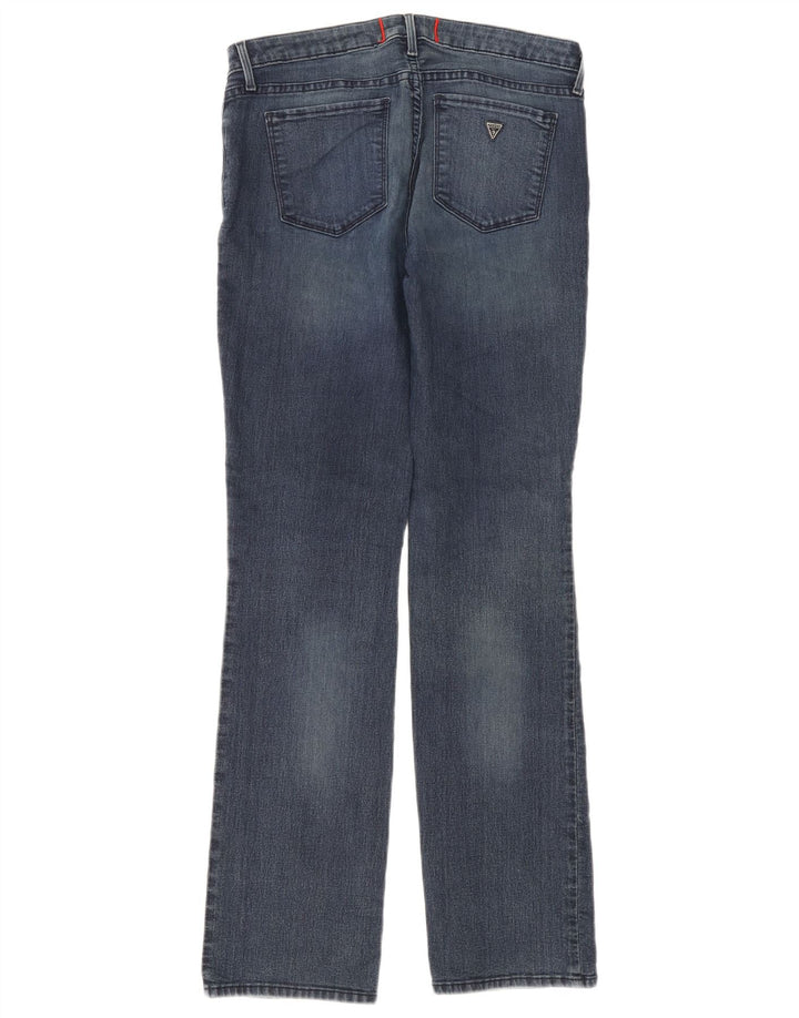 Guess Jean Droit Femme W32 L32 Bleu
