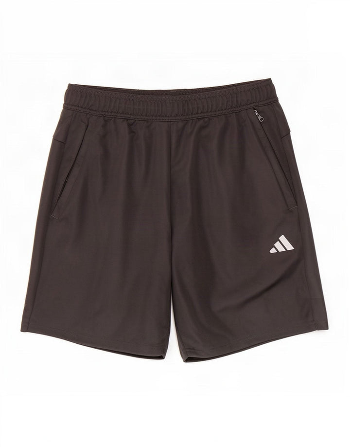 Adidas Short de sport Aeroready pour hommes, grand, gris, polyester