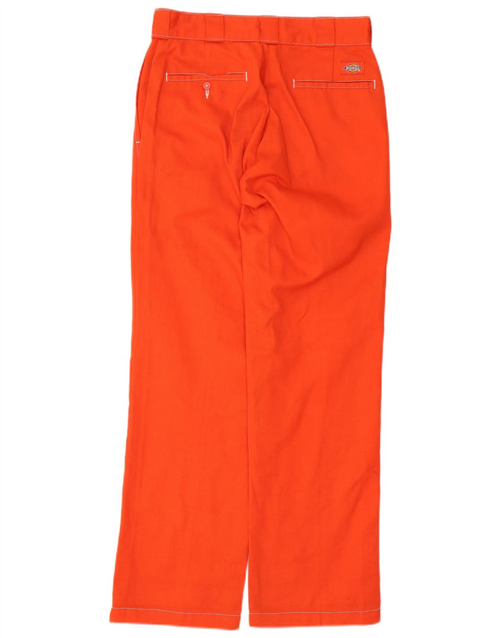 DICKIES Pantalon Chino Droit Homme W30 L32 Orange Coton