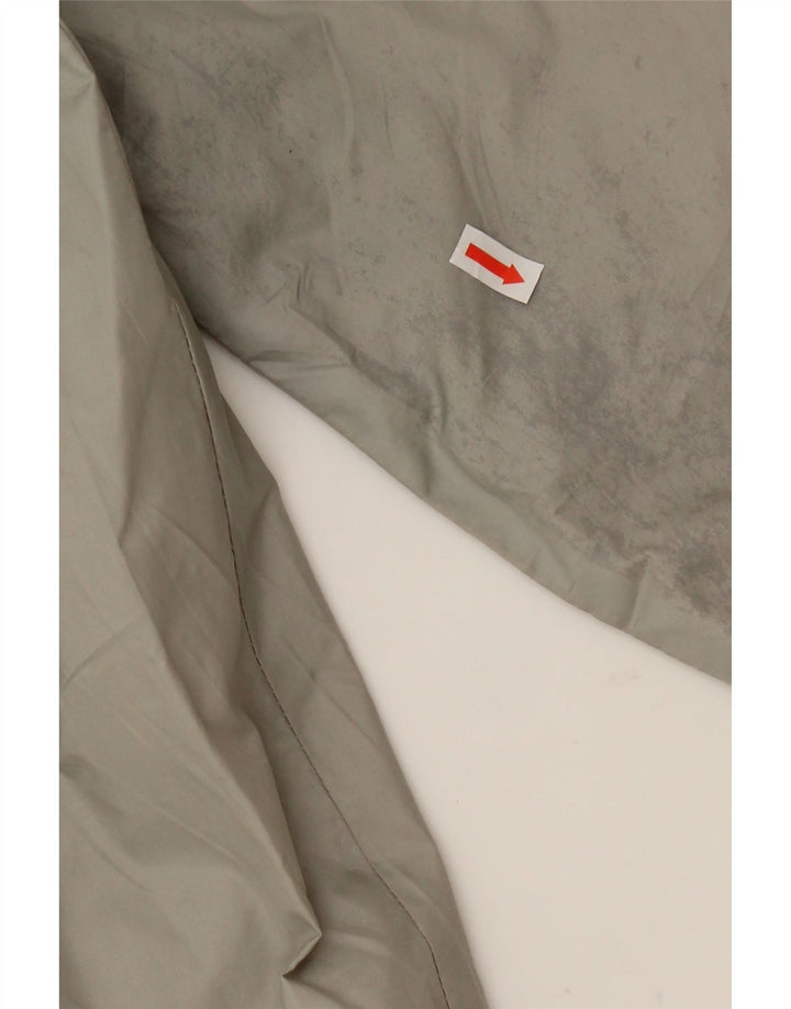 GAS Mens Hooded Bomber Jacket UK 38 Medium Beige Nylon Vintage Gas and Second-Hand Gas from Messina Hembry 