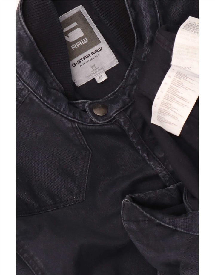 G-Star Veste utilitaire pour hommes UK 38 Coton bleu marine moyen