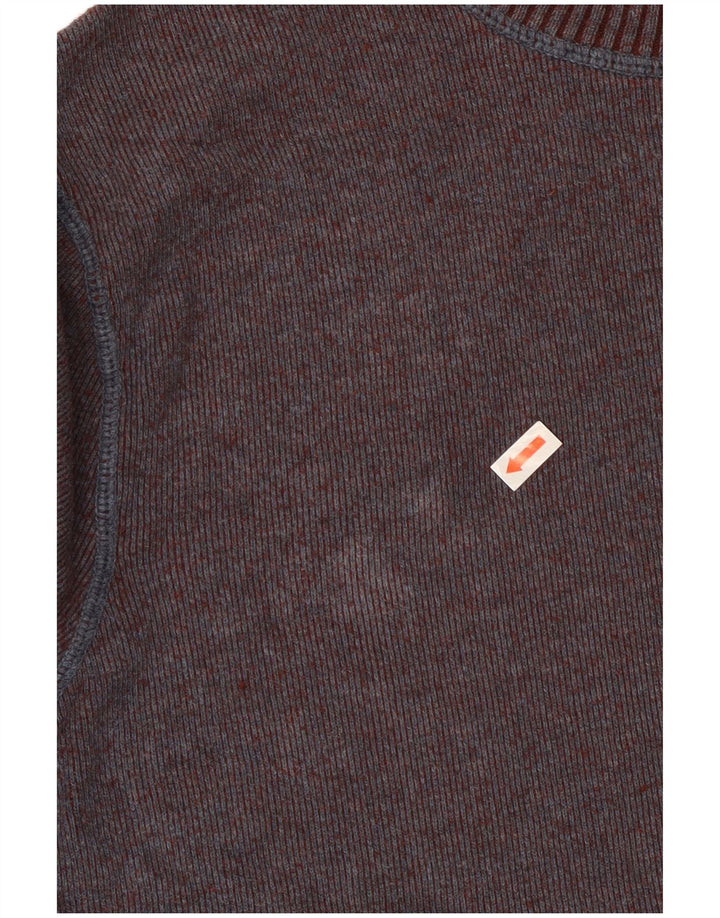 Quiksilver Sweat-shirt pour homme en coton bordeaux moyen
