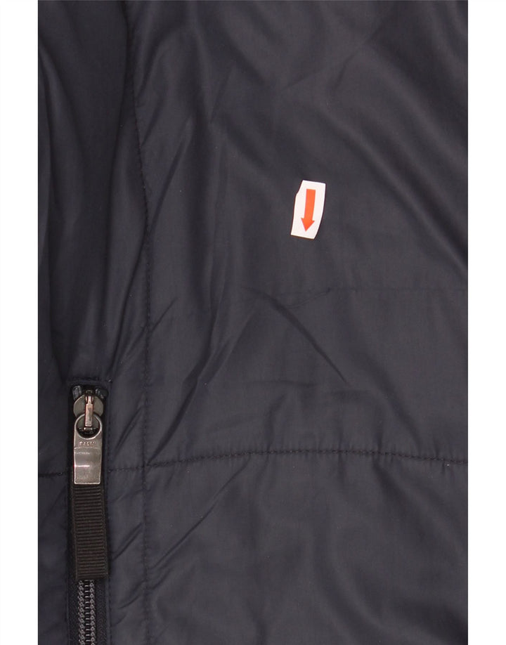 ROHAN Veste matelassée unisexe pour hommes UK 38 Medium Navy Blue Polyamide