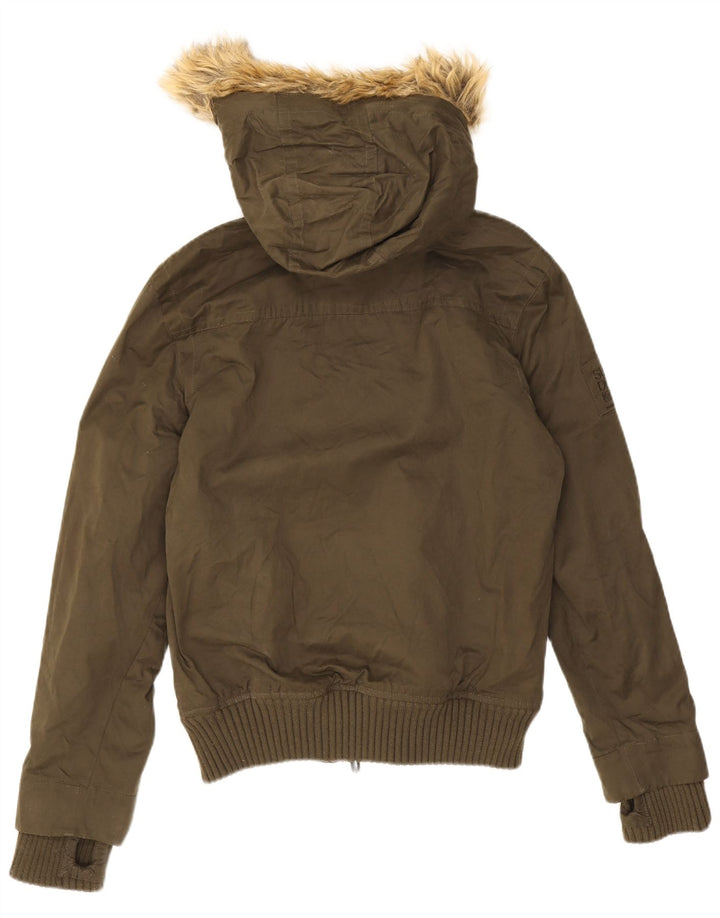 Superdry Veste coupe-vent The Windbomber Bomber pour homme UK 36 Petit Kaki