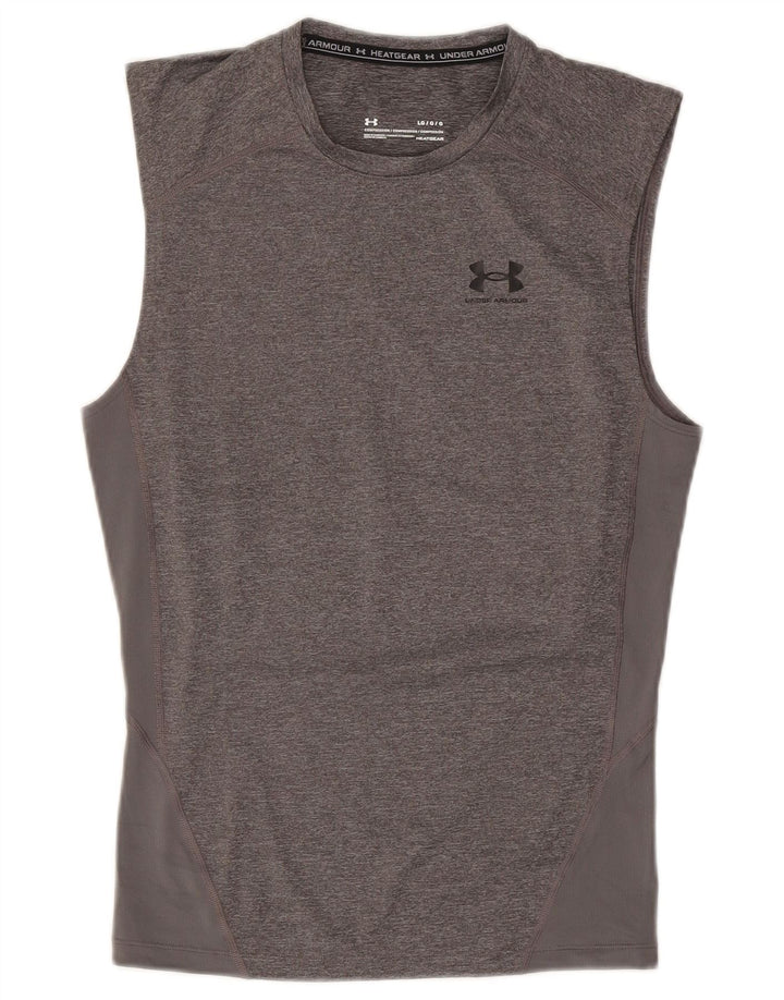Under Armour Heat Gear Débardeur Homme Gris Taille L