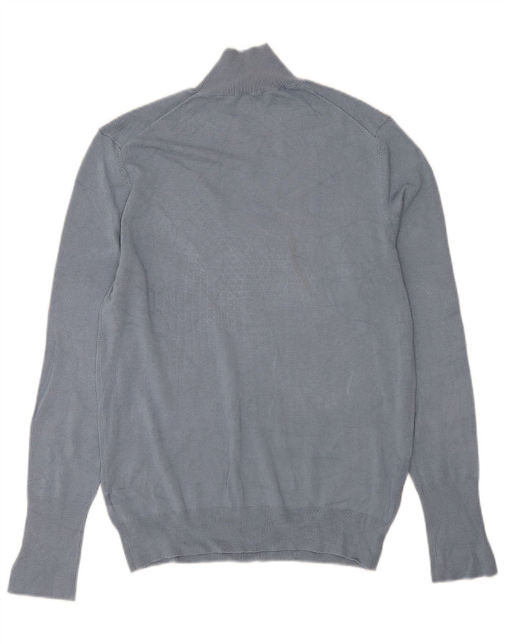 Zara Pull col roulé pour femme UK 18 XL Bleu