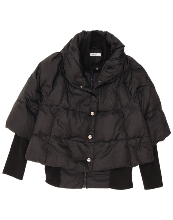 Liu Jo Veste matelassée IT 42 Femme Noir Moyen Polyester