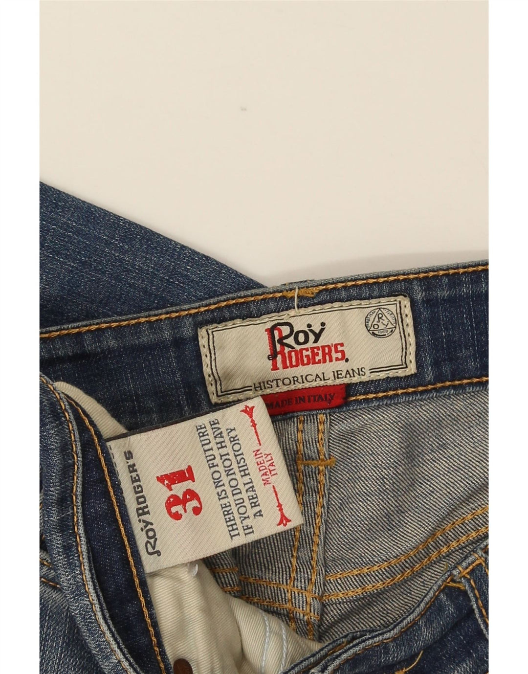 Roy Rogers Jean Slim Homme W31 L32 Bleu
