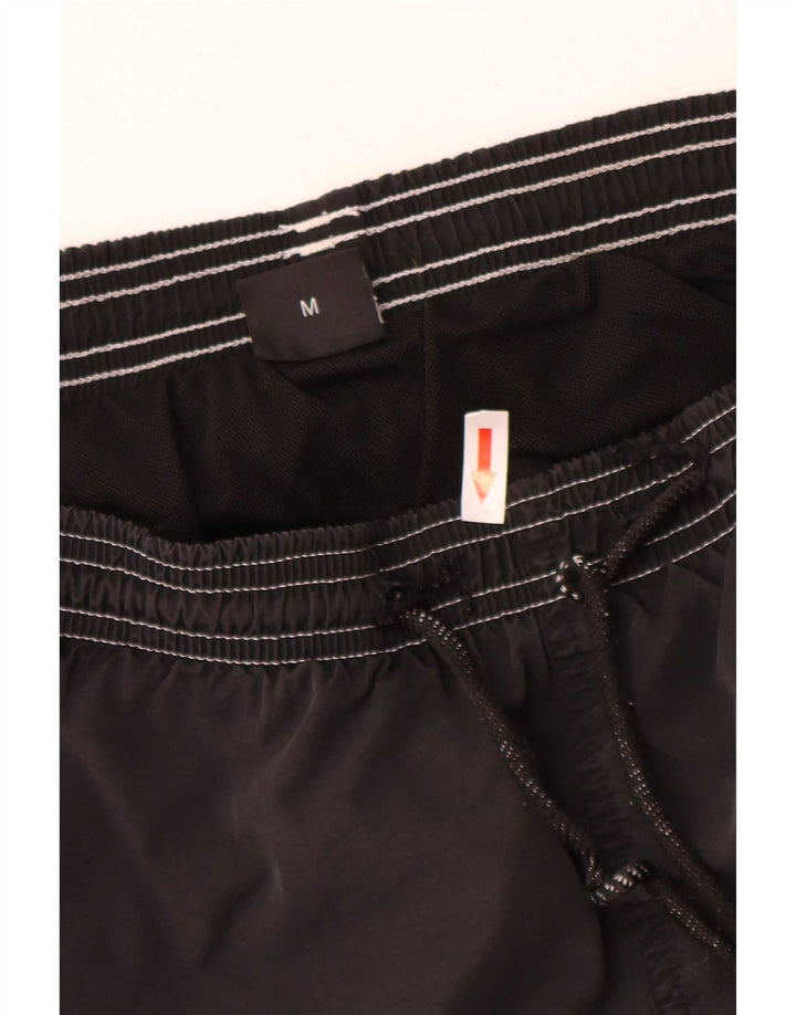 Hugo Boss Short de bain graphique pour homme Noir moyen Polyamide