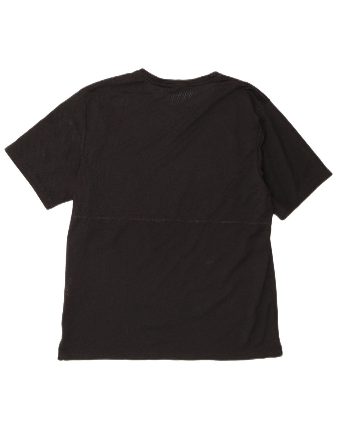 Nike Hommes Dri Fit T-Shirt Haut Noir Moyen Polyester