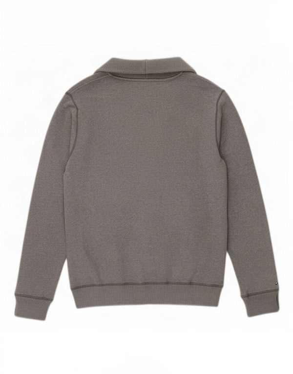 Tommy Hilfiger Veste de survêtement graphique Vintage Fit pour homme, XL, gris, coton
