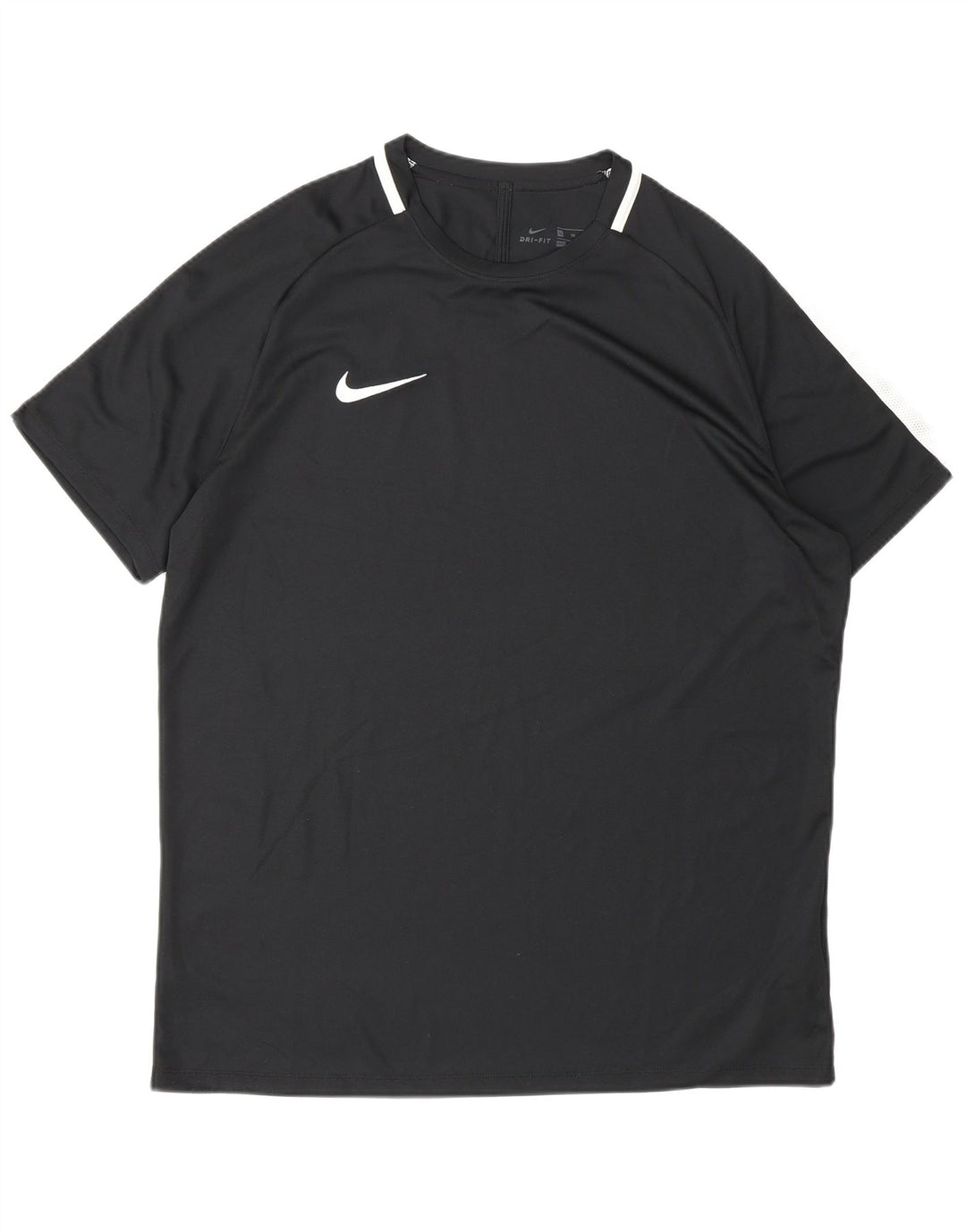 Nike Hommes Dri Fit T-Shirt Haut XL Noir Polyester