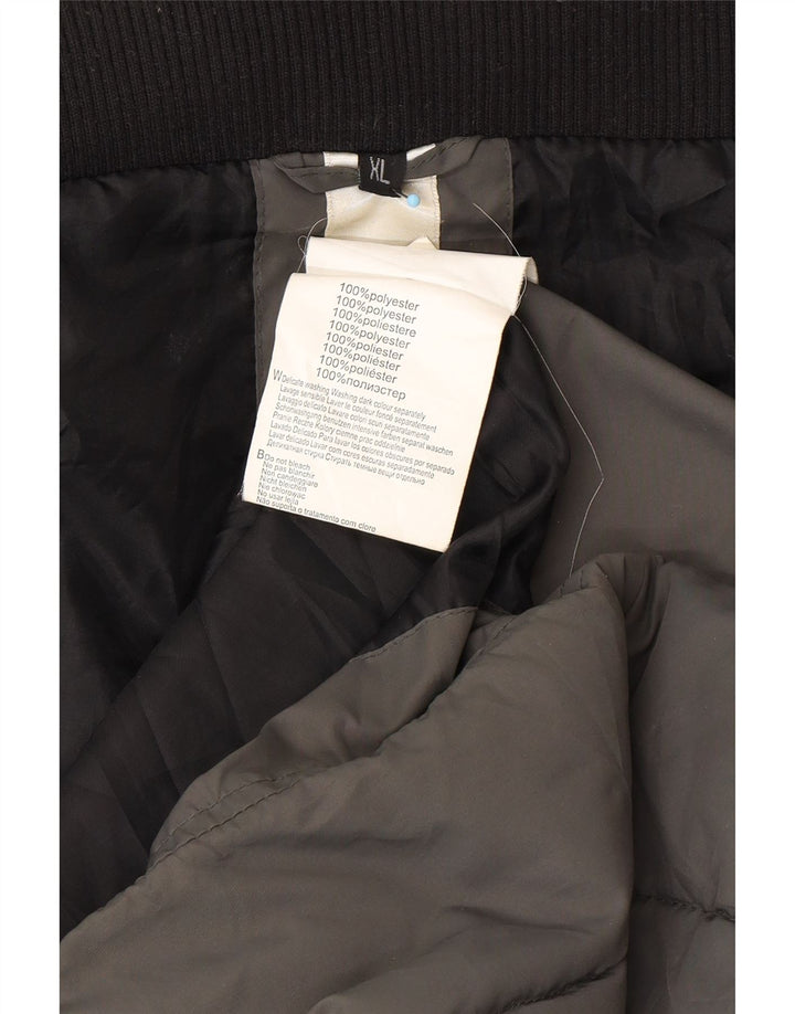 LOTTO Veste matelassée à capuche pour hommes UK 42 XL Gris Polyester