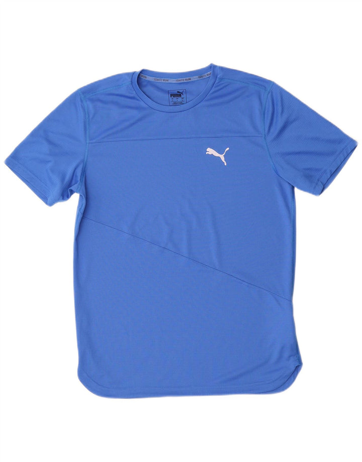 Puma T-Shirt Homme Haut Petit Bleu Polyester