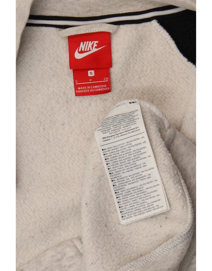 Nike Veste de survêtement graphique pour homme Taille S en coton color block Gris