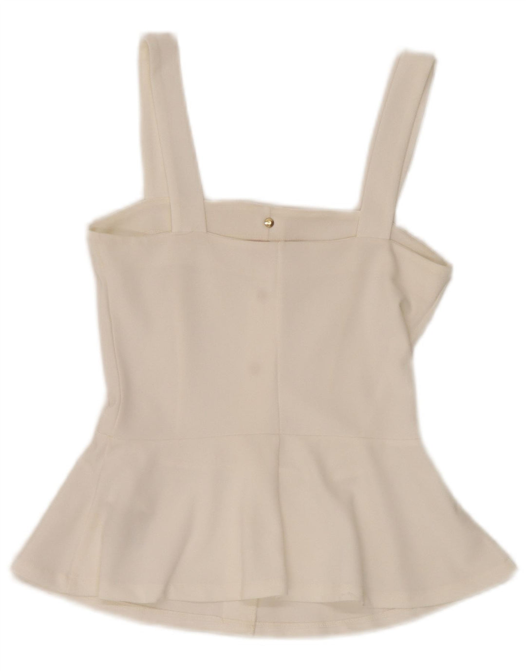 Guess Débardeur Femme UK 6 XS Blanc Polyester