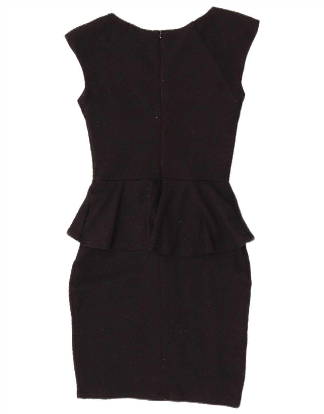 Lipsy Femme Robe Peplum UK 8 Small Noir Polyester