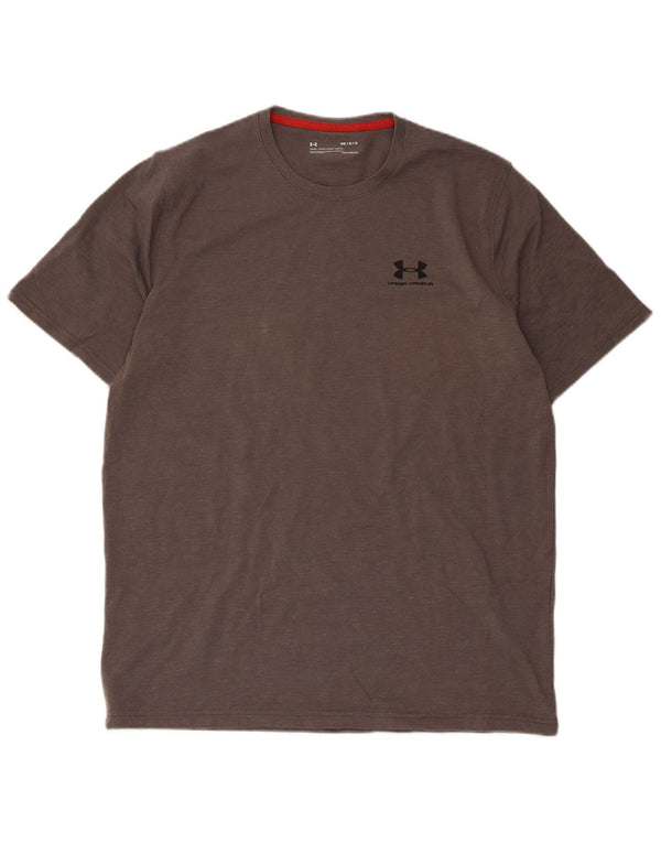 Under Armour T-Shirt Homme Gris Moyen Flecked