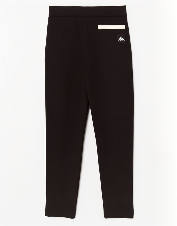 Kappa Pantalon De Survêtement Graphique Femme Small Noir Colourblock Sports