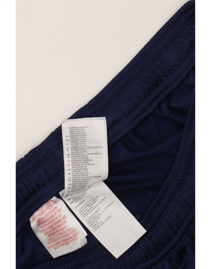 Pantalon de survêtement Adidas garçon 15-16 ans bleu marine polyester