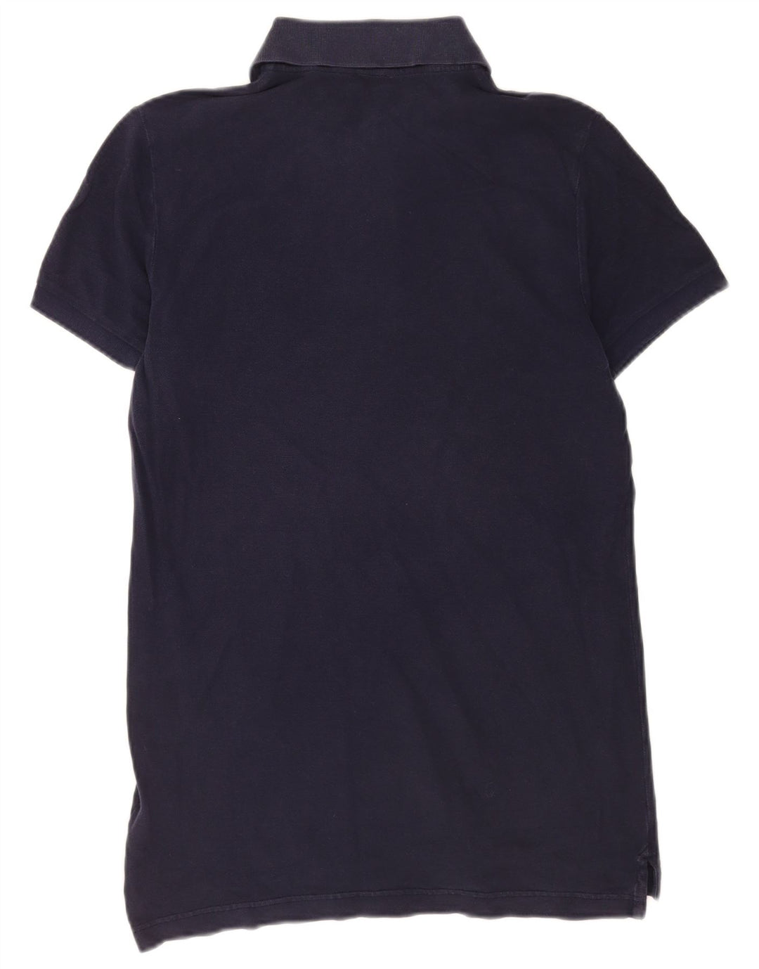 Benetton Polo Homme Bleu Marine Moyen Coton