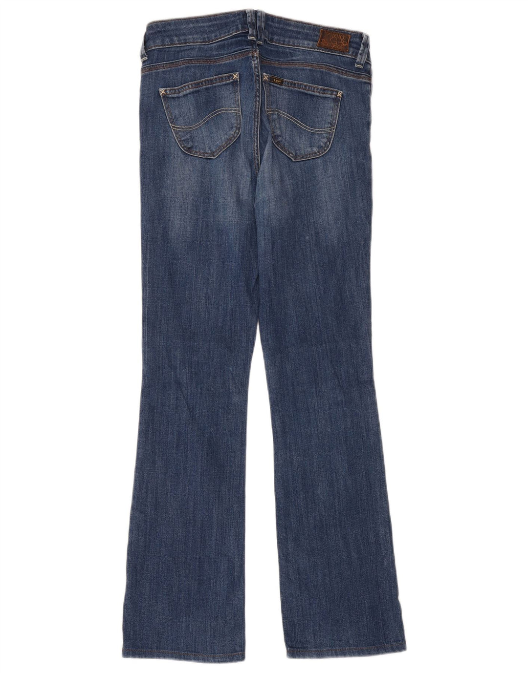 Lee Femme Joliet Bootcut Jeans W28 L31 Bleu Coton