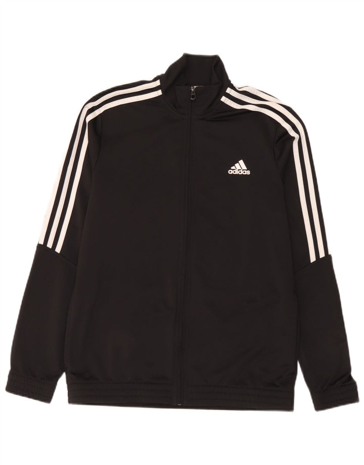 Veste de survêtement Adidas Garçon 13-14 ans Noir Polyester