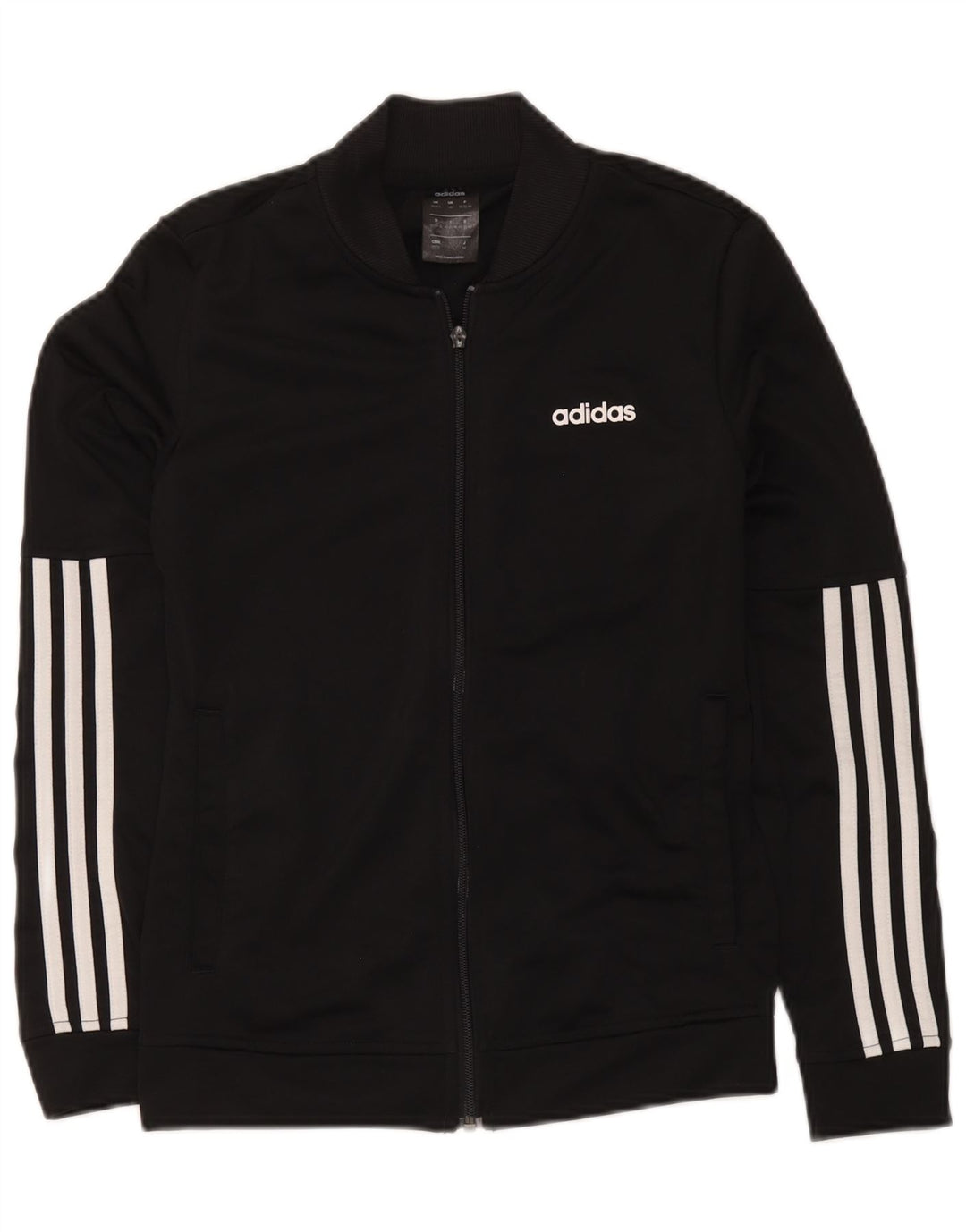 Adidas Veste de survêtement pour femme UK 4/6 XS Noir Polyester
