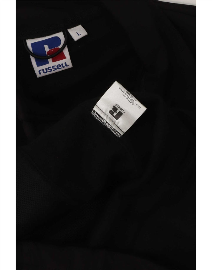 Russell Athletic Veste de survêtement graphique pour homme Taille L Noir