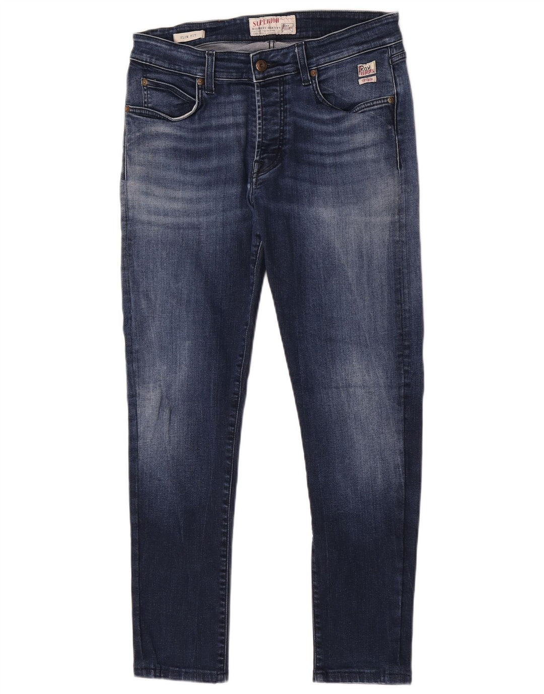 Roy Rogers Jean Slim Homme W33 L28 Bleu Marine Coton