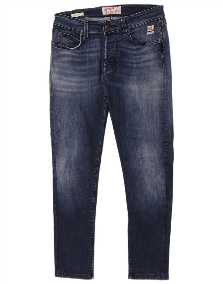 Roy Rogers Jean Slim Homme W33 L28 Bleu Marine Coton