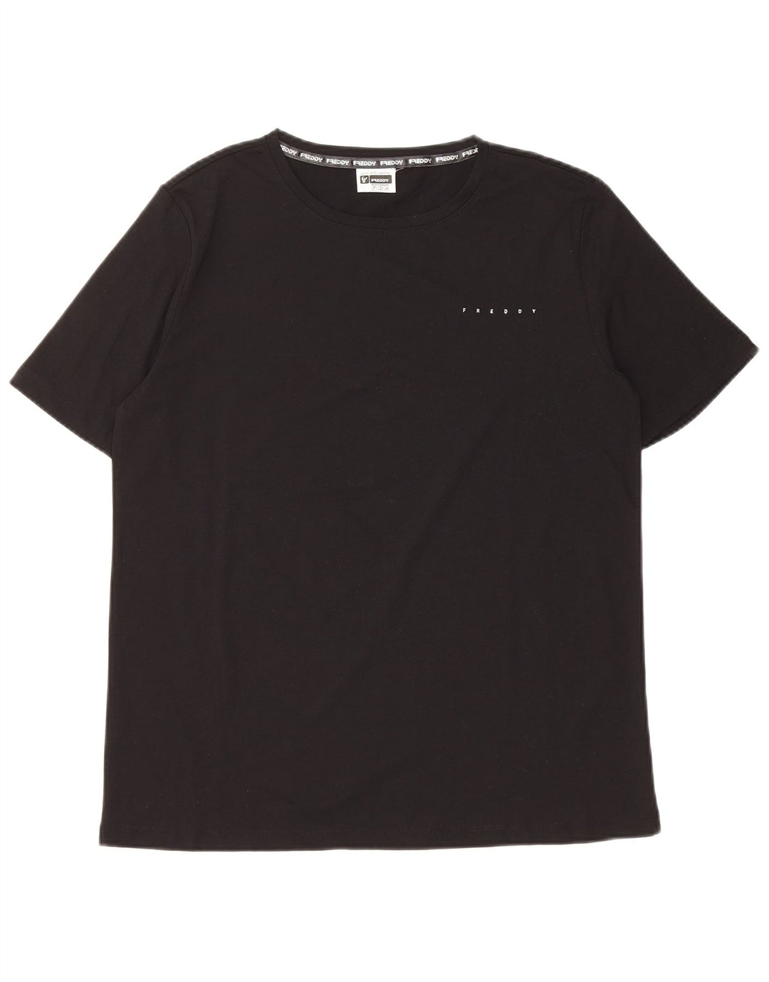 Freddy T-Shirt Femme UK 14 Medium Noir