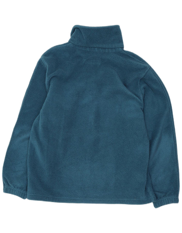 Aesse Pull polaire à col zippé pour homme XS Bleu Polyester Sports