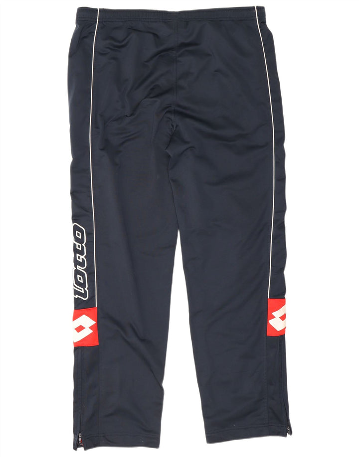 Lotto Pantalon de Survêtement Graphique Homme XL Bleu Marine Polyester