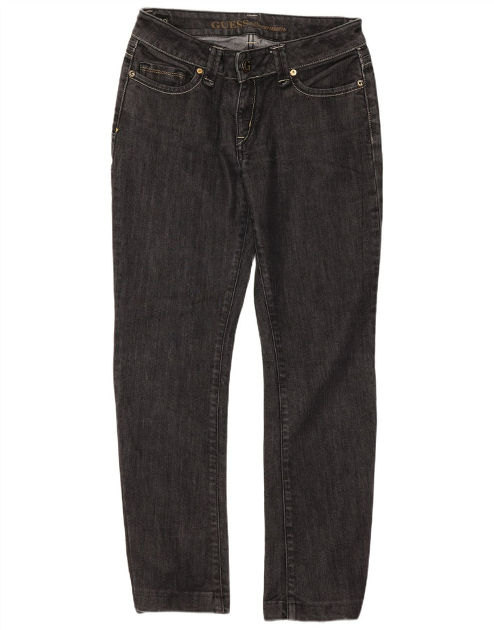 Guess Jean Slim Crop Femme W29 L26 Gris