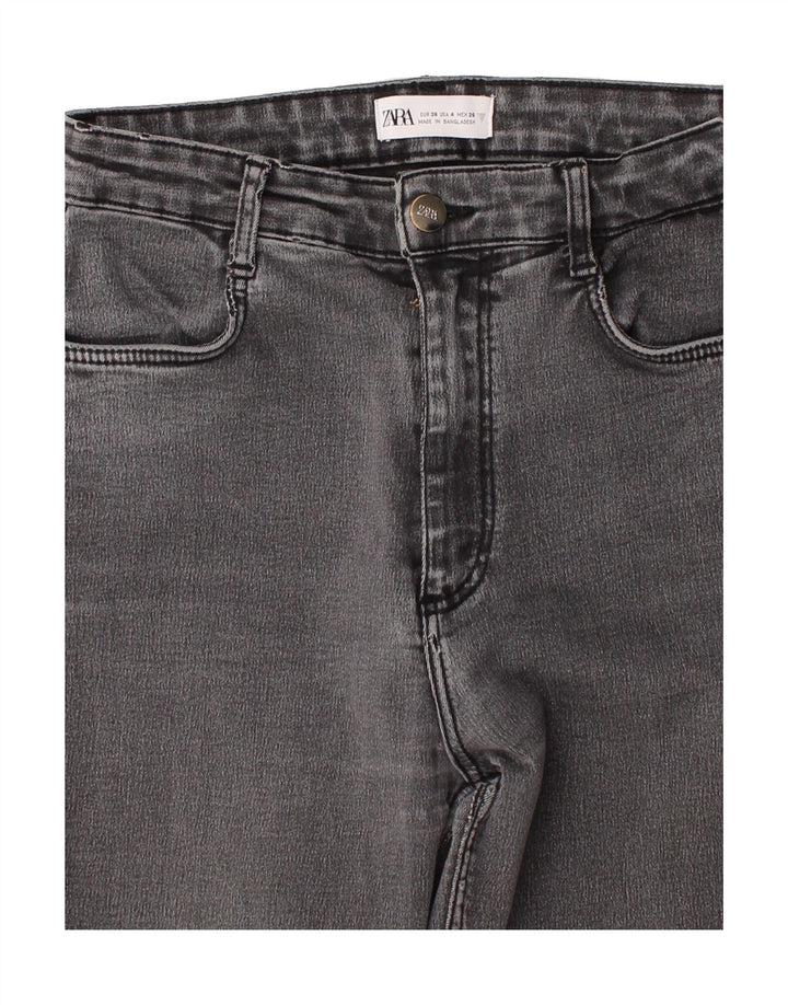 ZARA Womens Skinny Jeans EU 36 Small W26 L29 Grey Vintage Zara and Second-Hand Zara from Messina Hembry 