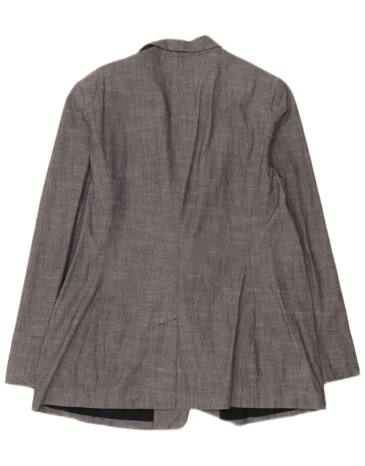Gap Veste Blazer 2 Boutons Femme UK 18 XL Bleu Coton