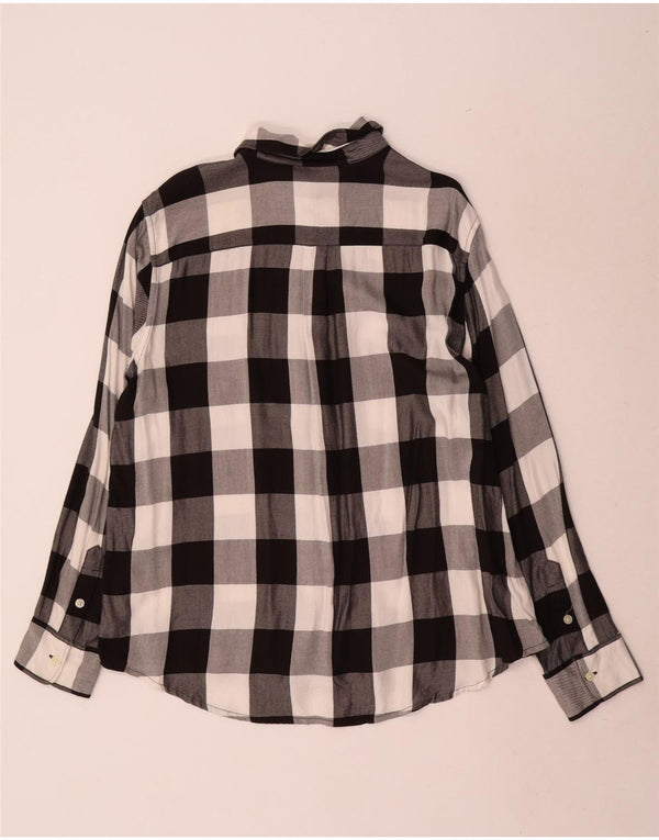 Levi's Chemise en flanelle Boyfriend pour femme UK 16 Large Vichy noir